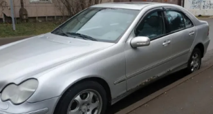 Дефлекторы окон (ветровики) Mercedes Benz C-klasse Sd (W203) 2000-2006 (Мерседес 203) Кобра Тюнинг